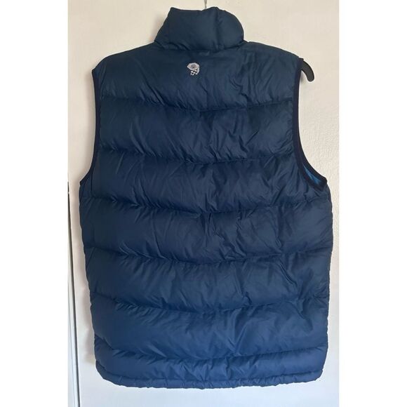 MOUNTAIN HARDWEAR RATIO DOWN MOUNTAIN PUFFY VEST in Deep turquoise Size M - Picture 4 of 8